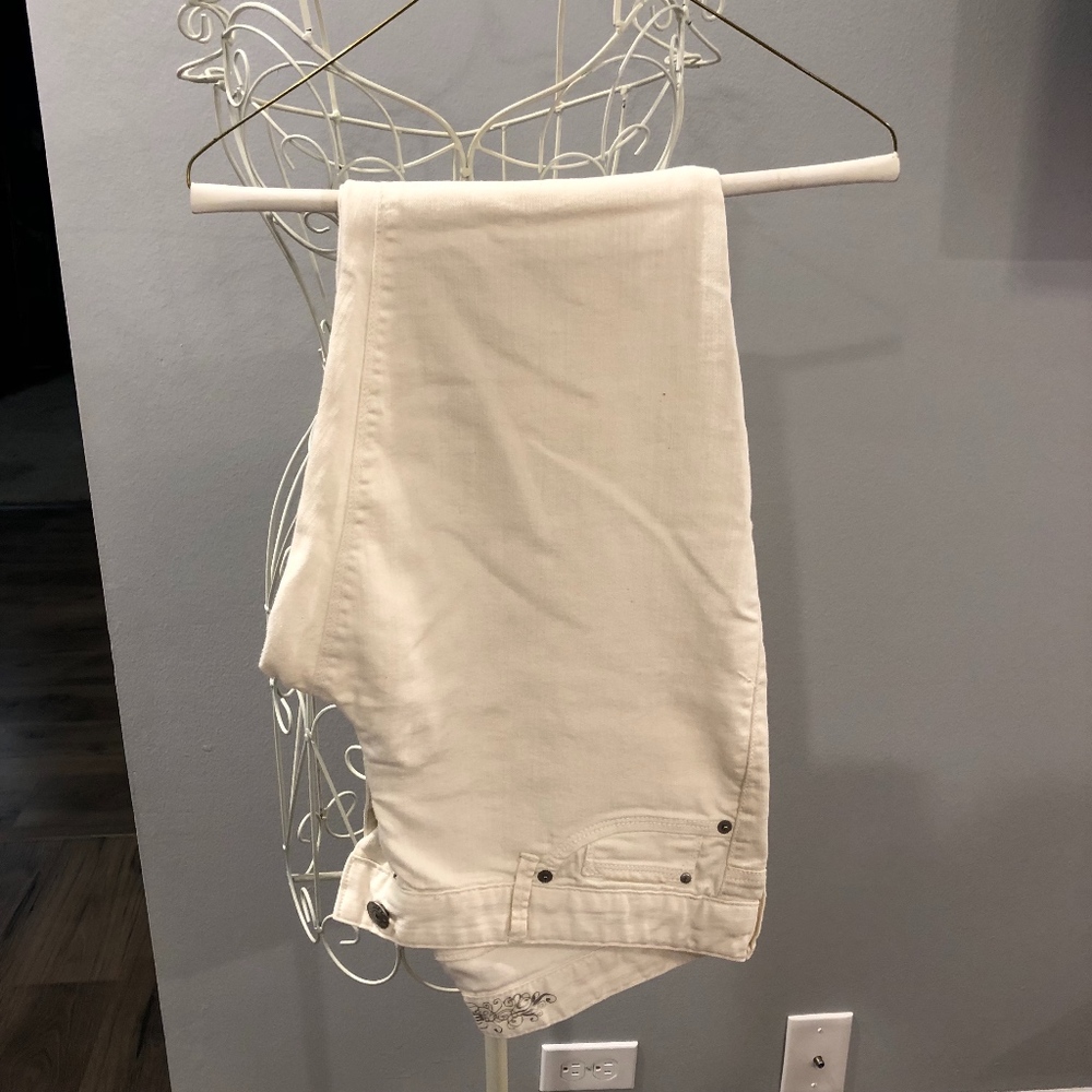 Express off white jeans